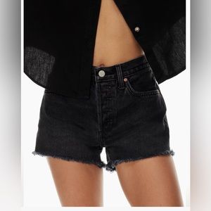 NWT Denim Forum Ex Boyfriend Shorts